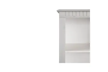 Bokhylle Cubrix Hvit - Hvit - Oppbevaring - Hylle - Bokhylle