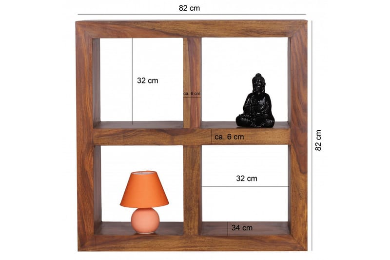 Dagtail Bokhylle - Brun - Oppbevaring - Hylle - Bokhylle