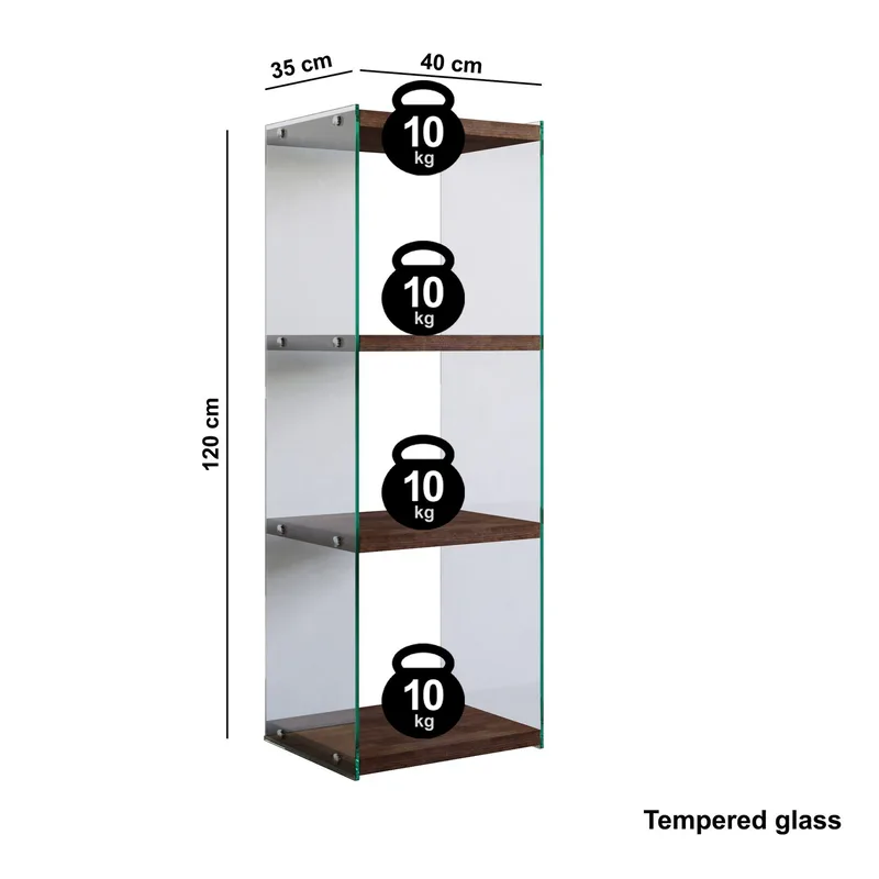 Dalshult Bokhylle - Brun - Oppbevaring - Hylle - Bokhylle