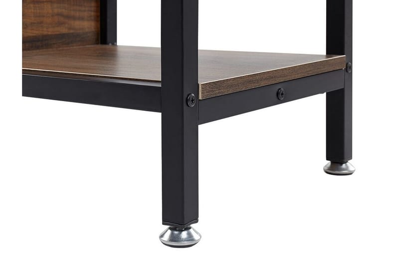 Daven Bokhylle 115 cm i Tre med Metallstativ - Brun - Oppbevaring - Hylle - Bokhylle