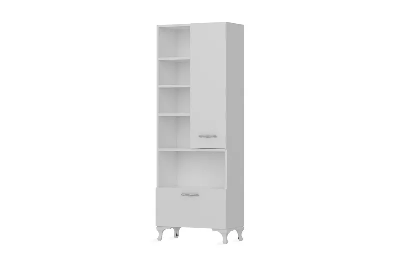 Decorotika Bokhylle 60 cm i Malt Tre, Hvit