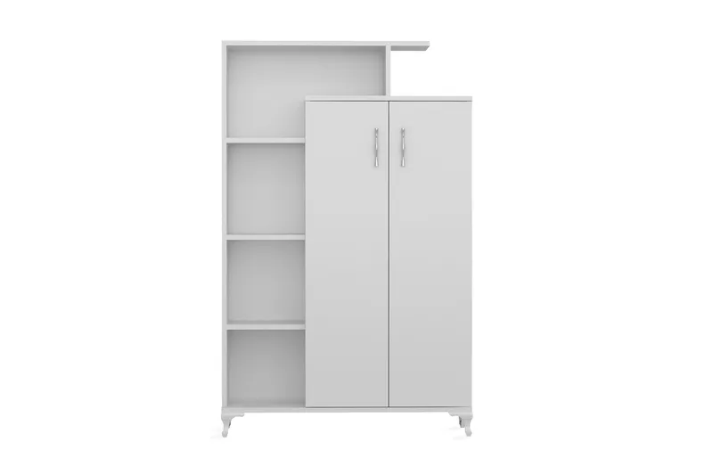 Decorotika Bokhylle 90 cm i Malt Tre, Hvit