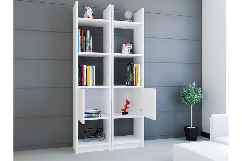 Decorotika Bokhylle - Extra Hvit - Oppbevaring - Hylle - Bokhylle