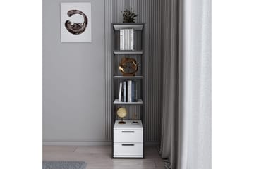 Desgrar Bokhylle 39x160 cm - Svart - Oppbevaring - Hylle - Bokhylle