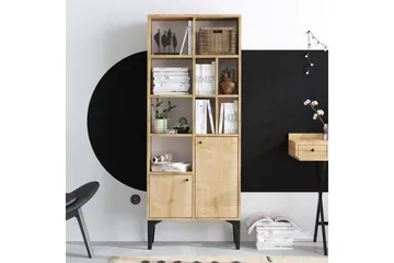 Desgrar Bokhylle 60x175 cm - Blå - Oppbevaring - Hylle - Bokhylle