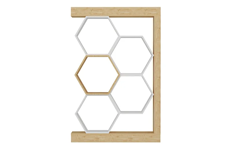 Desgrar Bokhylle 90x140 cm - Brun - Oppbevaring - Hylle - Bokhylle