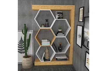 Desgrar Bokhylle 90x140 cm - Brun - Oppbevaring - Hylle - Bokhylle