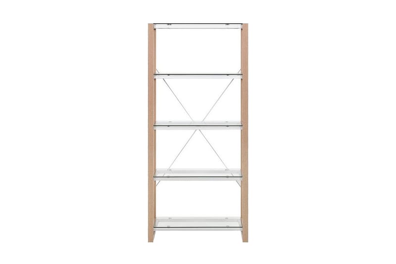 Ejenks Hylle 68x30 cm - Hvit/Lyst tre - Oppbevaring - Hylle - Bokhylle