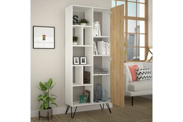 Ekarebo Bokhylle - Hvit/Brun - Oppbevaring - Hylle - Bokhylle