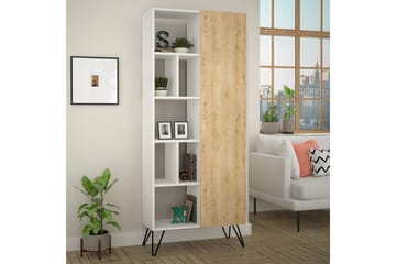 Ekarebo Bokhylle - Hvit/Brun - Oppbevaring - Hylle - Bokhylle