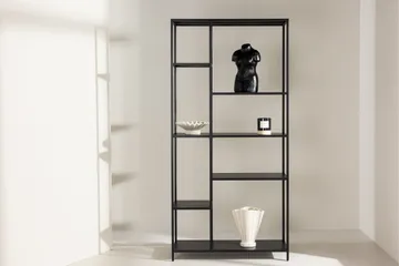 El Alto Bokhylle 80x30 cm - Svart - Oppbevaring - Hylle - Bokhylle