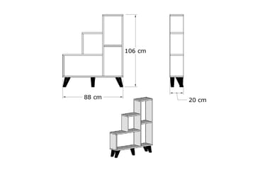Elegancia Bokhylle - Oppbevaring - Hylle - Bokhylle
