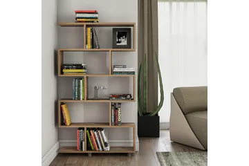 Elrasmo Bokhylle 156x20 cm 5 Hyller - Natur - Oppbevaring - Hylle - Bokhylle