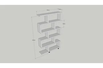 Elrasmo Bokhylle - Oppbevaring - Hylle - Bokhylle