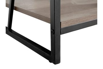 Forres Bokhylle 64 cm i Mørkt Tre - Gråbrun - Oppbevaring - Hylle - Bokhylle