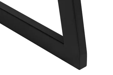 Greinhylle 35x33 cm - Mørkt tre / sort - Oppbevaring - Hylle - Bokhylle