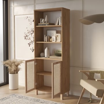 Bokhylle Hanah Home Dune (69,5 x 180 x 32 cm) Eik - Eik - Oppbevaring - Hylle - Bokhylle