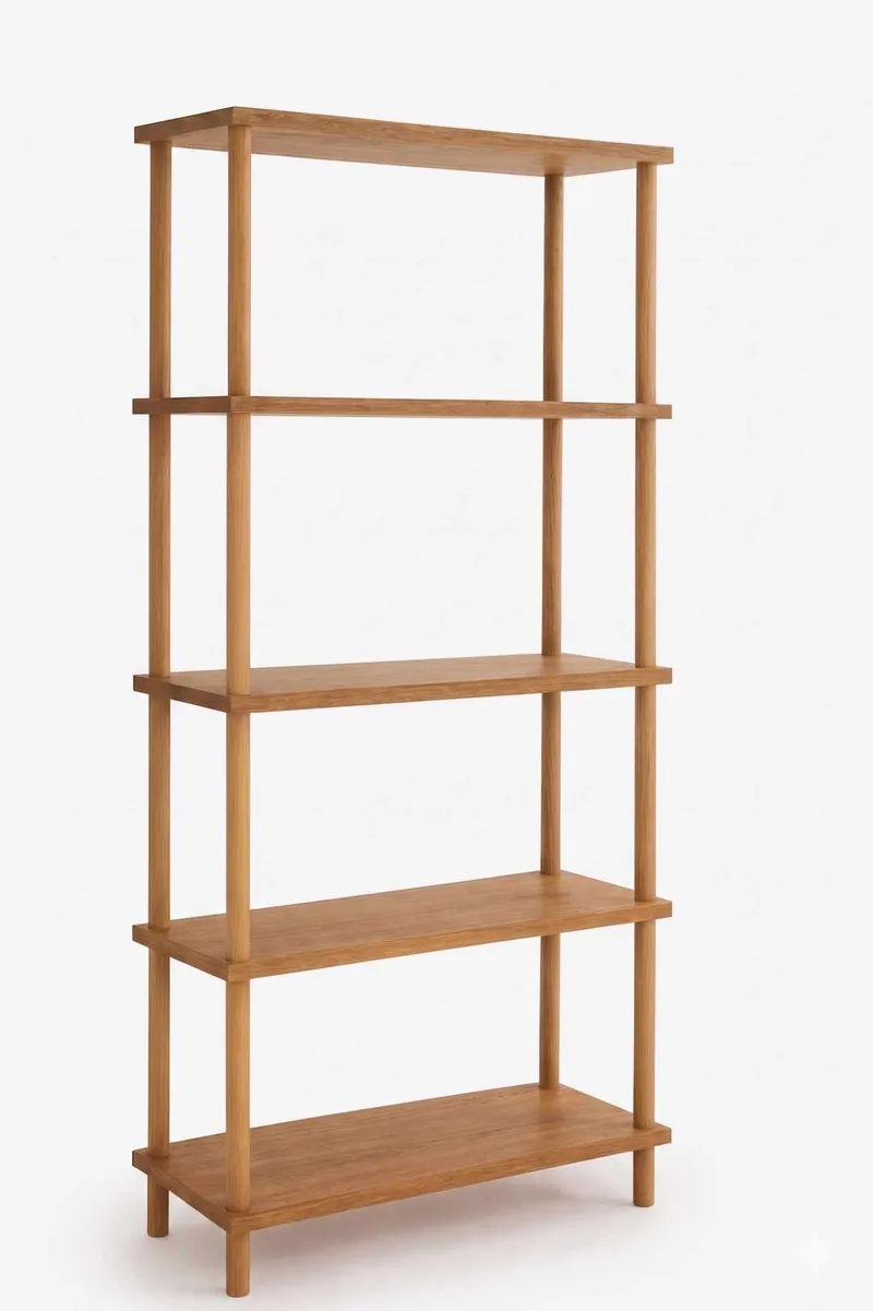 Bokhylle Hanah Home Pika Shelf (60 x 136 x 25 cm) Furu, Furu