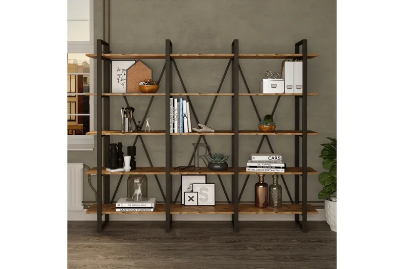 Hardyng Bokhylle 34x2120 cm, Natur