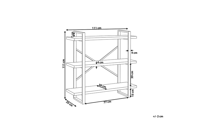 Harvley Hylle - Tre/Natur - Oppbevaring - Hylle - Bokhylle