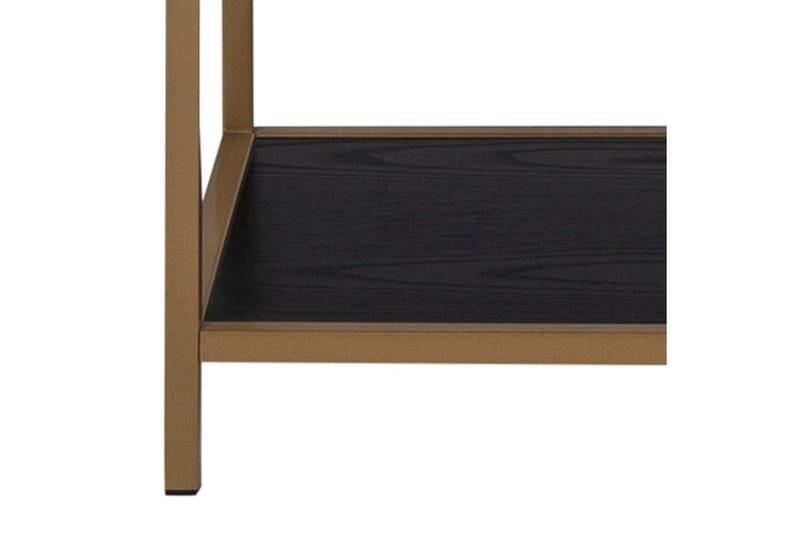 Hasslevik Bokhylle 77x35 cm 4 Hyller - Svart - Oppbevaring - Hylle - Bokhylle