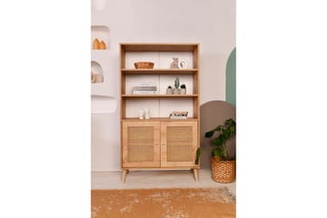 Hazeran Bokhylle 40 cm - Eik - Oppbevaring - Hylle - Bokhylle