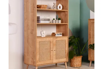 Hazeran Bokhylle 40 cm - Eik - Oppbevaring - Hylle - Bokhylle