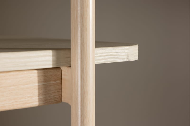 Heim Bokhylle 120 cm i Eik - Lysebeige - Oppbevaring - Hylle - Bokhylle