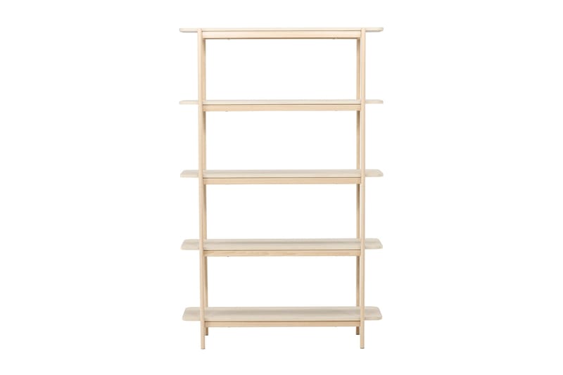 Heim Bokhylle 120 cm i Eik - Lysebeige - Oppbevaring - Hylle - Bokhylle