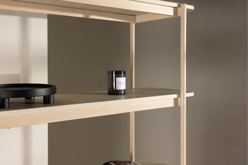 Heim Bokhylle 120 cm i Eik - Lysebeige - Oppbevaring - Hylle - Bokhylle