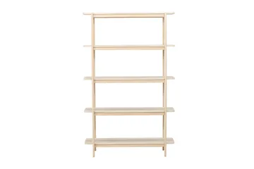 Heim Bokhylle 120x40 cm - Hvit - Oppbevaring - Hylle - Bokhylle