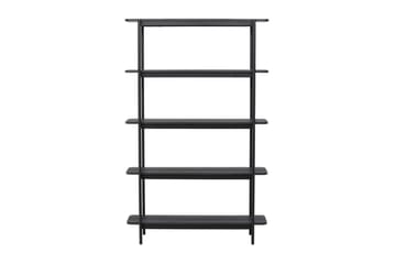 Heim Bokhylle 120x40 cm - Svart - Oppbevaring - Hylle - Bokhylle