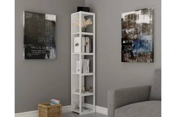 Hejde Bokhylle 34 cm - Hvit - Oppbevaring - Hylle - Bokhylle