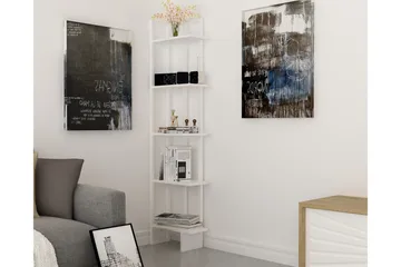 Hejde Bokhylle 45 cm - Hvit - Oppbevaring - Hylle - Bokhylle