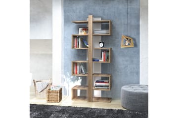 Hejde Bokhylle 78 cm - Brun - Oppbevaring - Hylle - Bokhylle