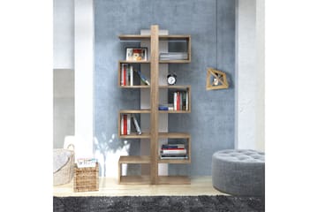 Hejde Bokhylle 78 cm - Brun - Oppbevaring - Hylle - Bokhylle