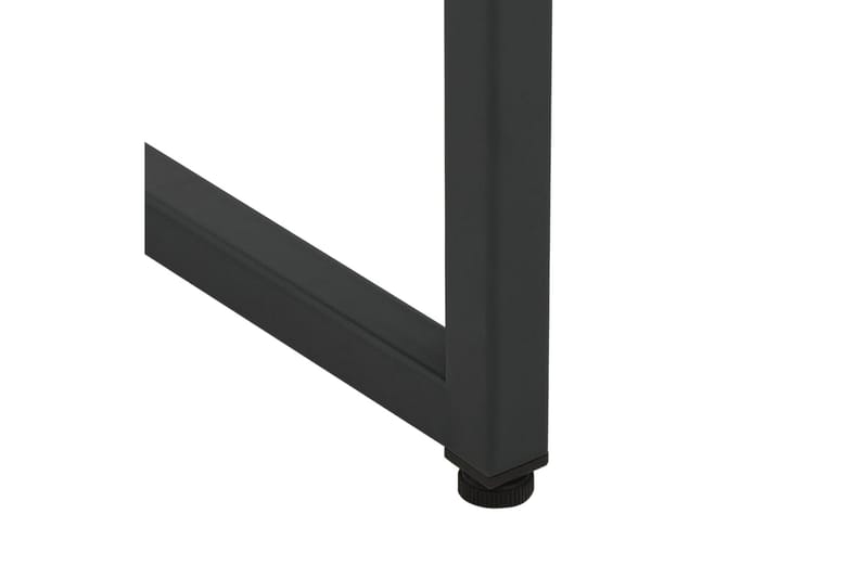 Highboard svart 80x35x100 cm stål - Svart - Bokhylle