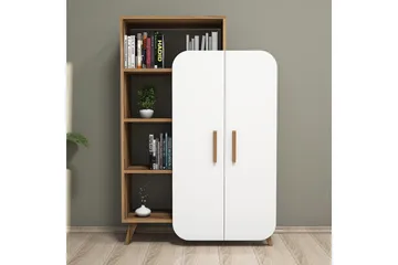 Hommaz Bokhylle med Dører - Oppbevaring - Hylle - Bokhylle