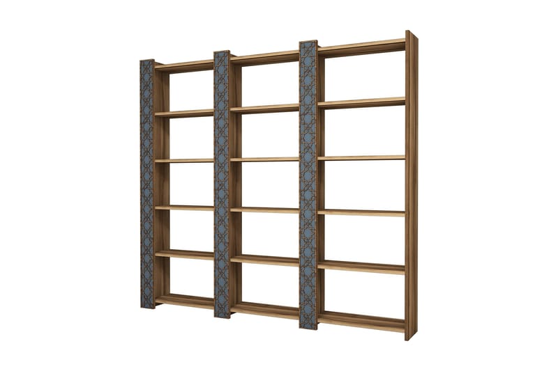 Hovdane Bokhylle 184 cm, Mørkebrun