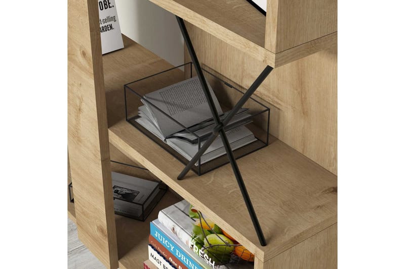 Hovdane Bokhylle 22 cm i Eik - Brun - Oppbevaring - Hylle - Bokhylle