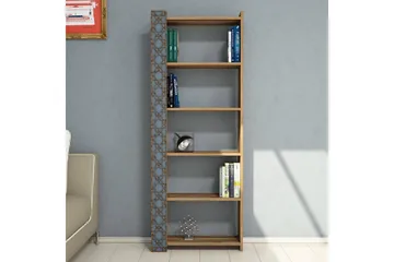 Hovdane Bokhylle 64 cm - Brun - Oppbevaring - Hylle - Bokhylle