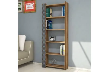 Hovdane Bokhylle 64 cm - Brun - Oppbevaring - Hylle - Bokhylle