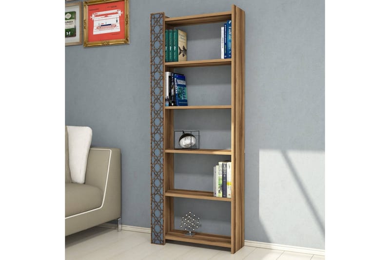 Hovdane Bokhylle 64 cm - Brun - Oppbevaring - Hylle - Bokhylle