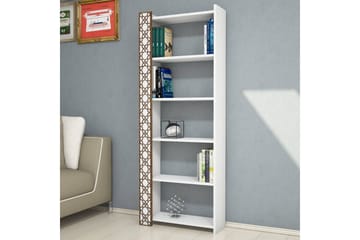 Hovdane Bokhylle 64 cm - Hvit - Oppbevaring - Hylle - Bokhylle