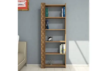 Hovdane Bokhylle 64 cm - Mørkebrun - Oppbevaring - Hylle - Bokhylle