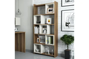 Hovdane Bokhylle 80 cm - Brun - Oppbevaring - Hylle - Bokhylle