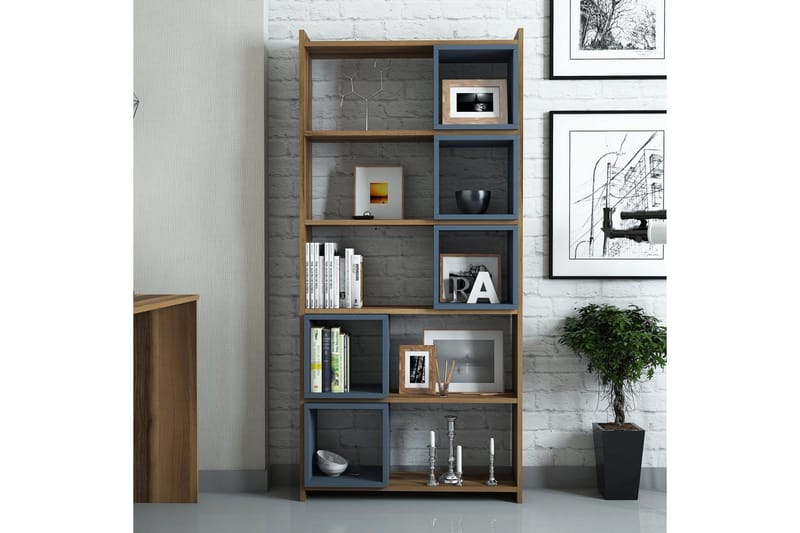 Hovdane Bokhylle 80 cm - Brun - Oppbevaring - Hylle - Bokhylle