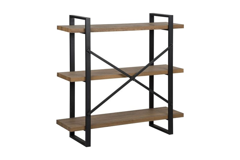 Hylle mørkebrun TIMBER, Tre/Natur