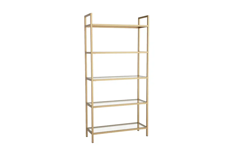 Jorrel Bokhylle 165x80 cm, Gull