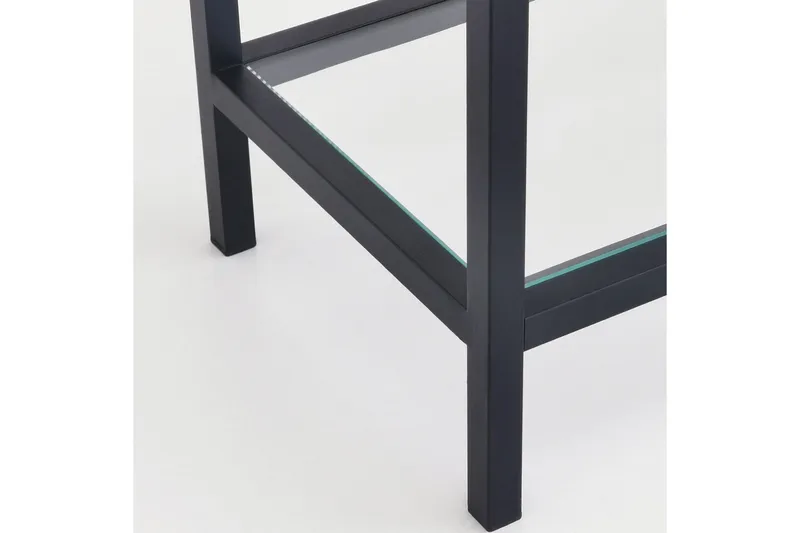 Jorrel Bokhylle 165x80 cm - Svart - Oppbevaring - Hylle - Bokhylle